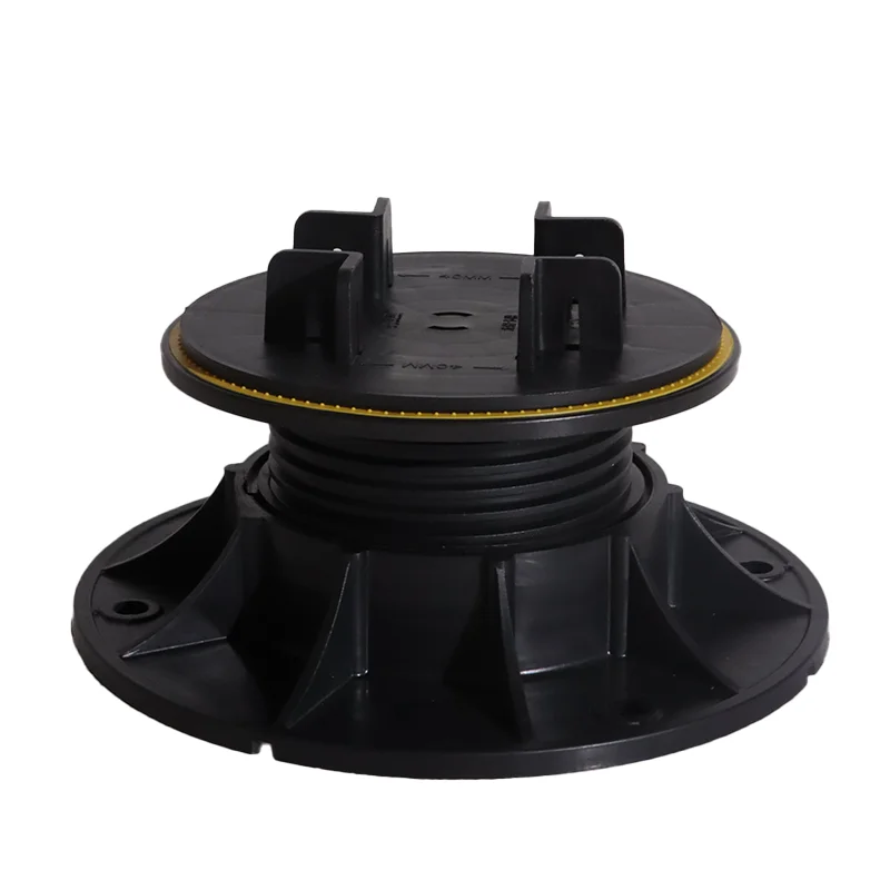 Easy Install Garden Composite decking Pedestal  Wood Composite decking Patio Flooring Wpc decking support Pedestal