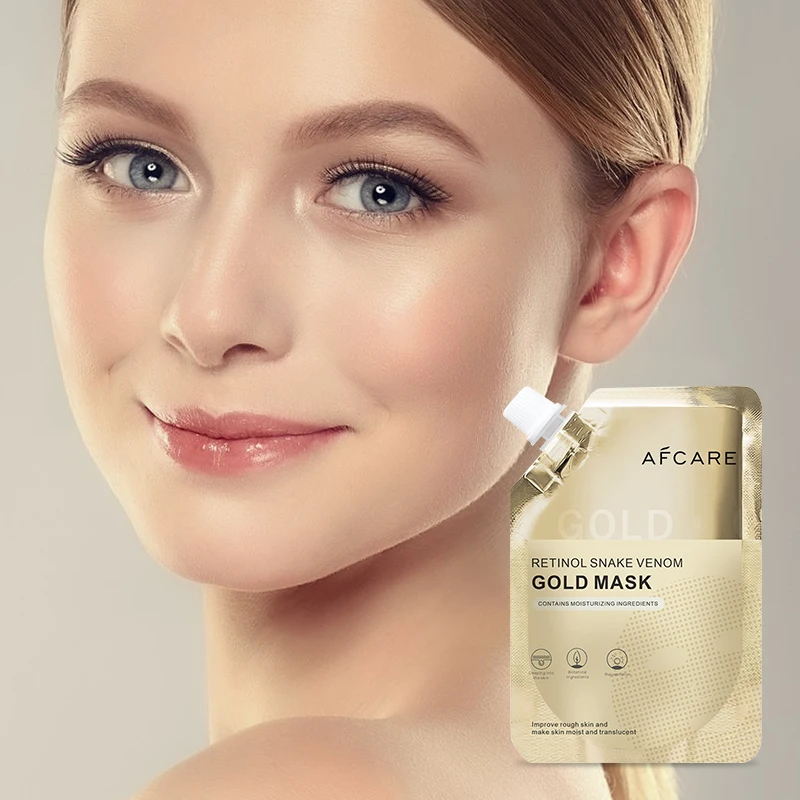 Brand Mud Mask Face Sulfate-free Brightening & Moisturizing and 24K Gold & Retinol Pore Cleaner Clay Mask