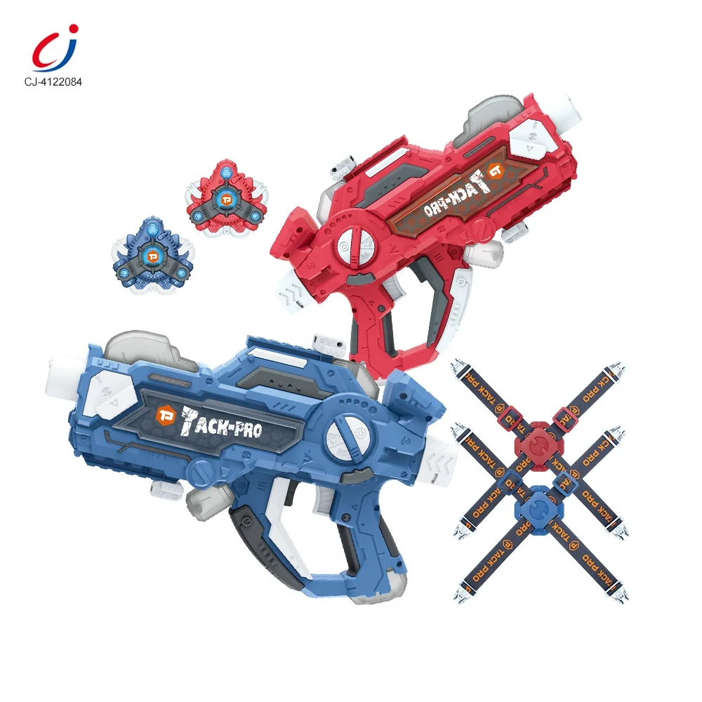 Chengji children outdoor electric shooting game electric infrared laser tag gun toy plastic laser versus battle gun toy for kids