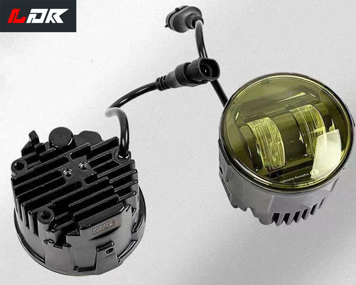 For Alphard&Vellfire 2015-2022 to Modified Fog Lamp With High Brightness and Golden Eyes Fog Light