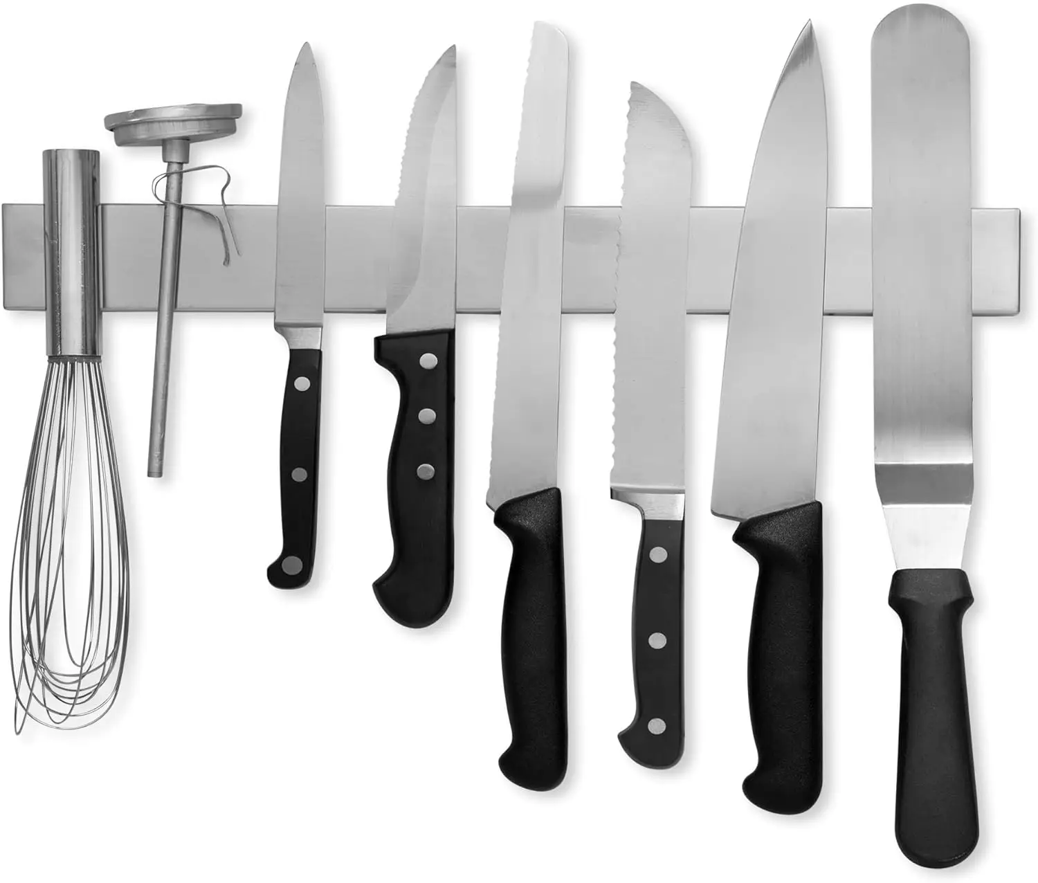 Eco Friendly Kitchen powerful magnet wall 304 steel universal magnetic knife holder without knives