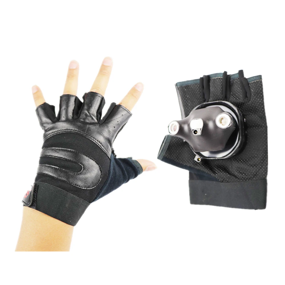 Green Rotating Laser Gloves with Whirlwind Effect Handheld DJ Dancing Club Tunnel for Christmas Decorative Party Show Pubs Clubs