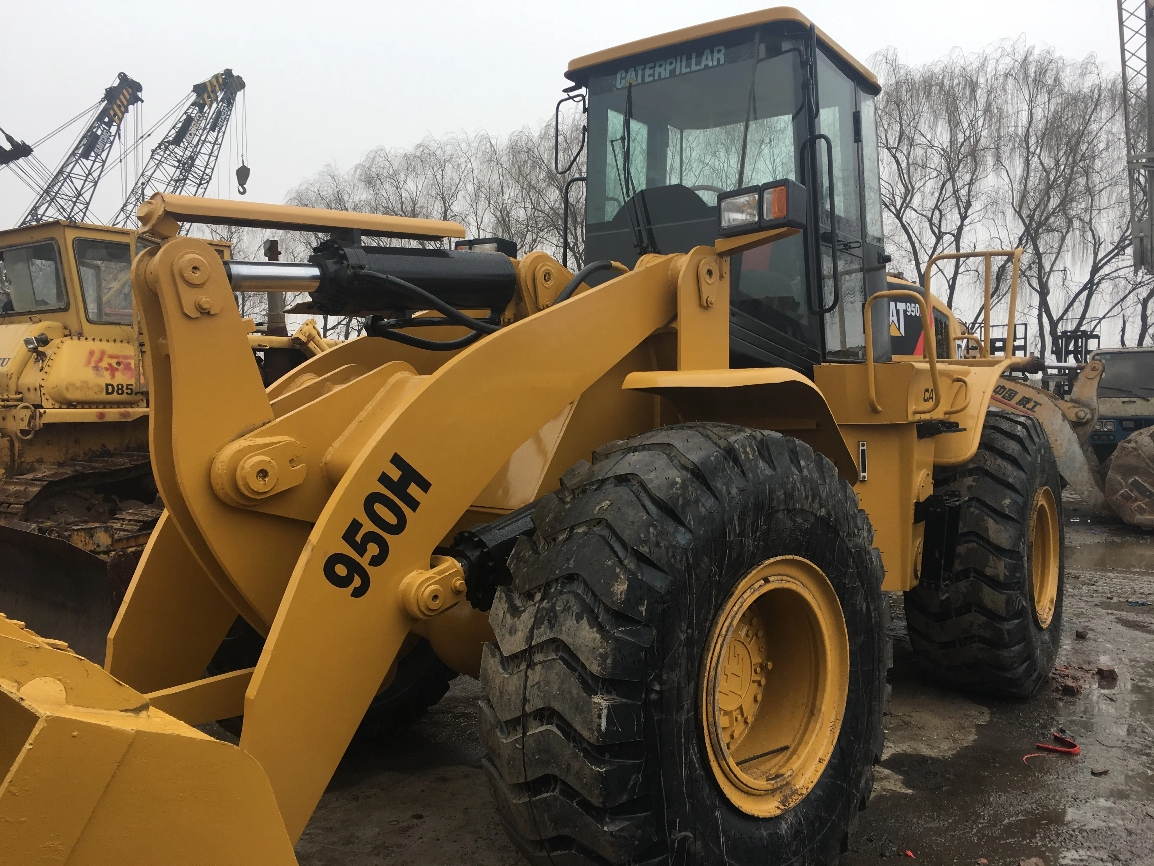 Подержанный погрузчик CAT 950h 950G 950F 950E 950B 950GC 950D гусеничная техника строительное тяжелое оборудование