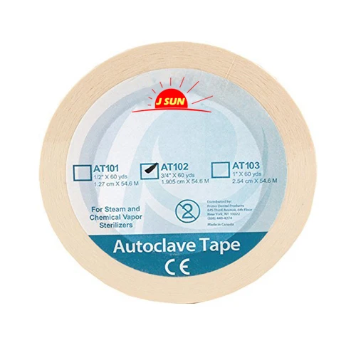Sterilization Chemical autoclave tape indicator tape for use in autoclaves/chemical sterilizers