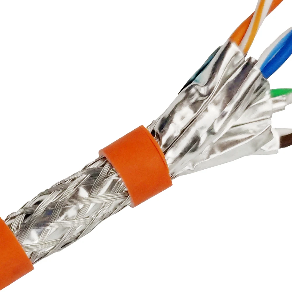  Лучшая цена STP 4 пары ПВХ LSZH покрытие Cat7 сетевые Lan кабели от