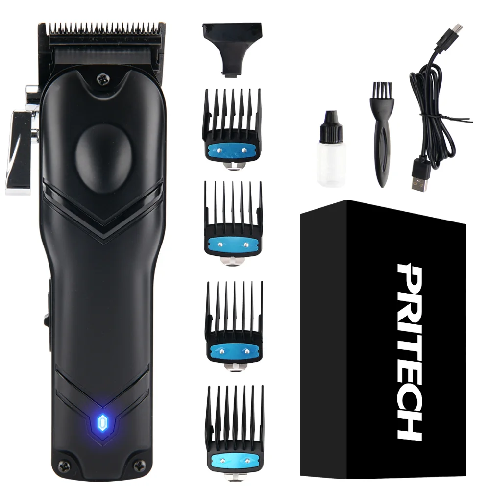 Professional BLDC cordless rechargeable DC motor barber hair clipper electric Hair trimmer usb lithium