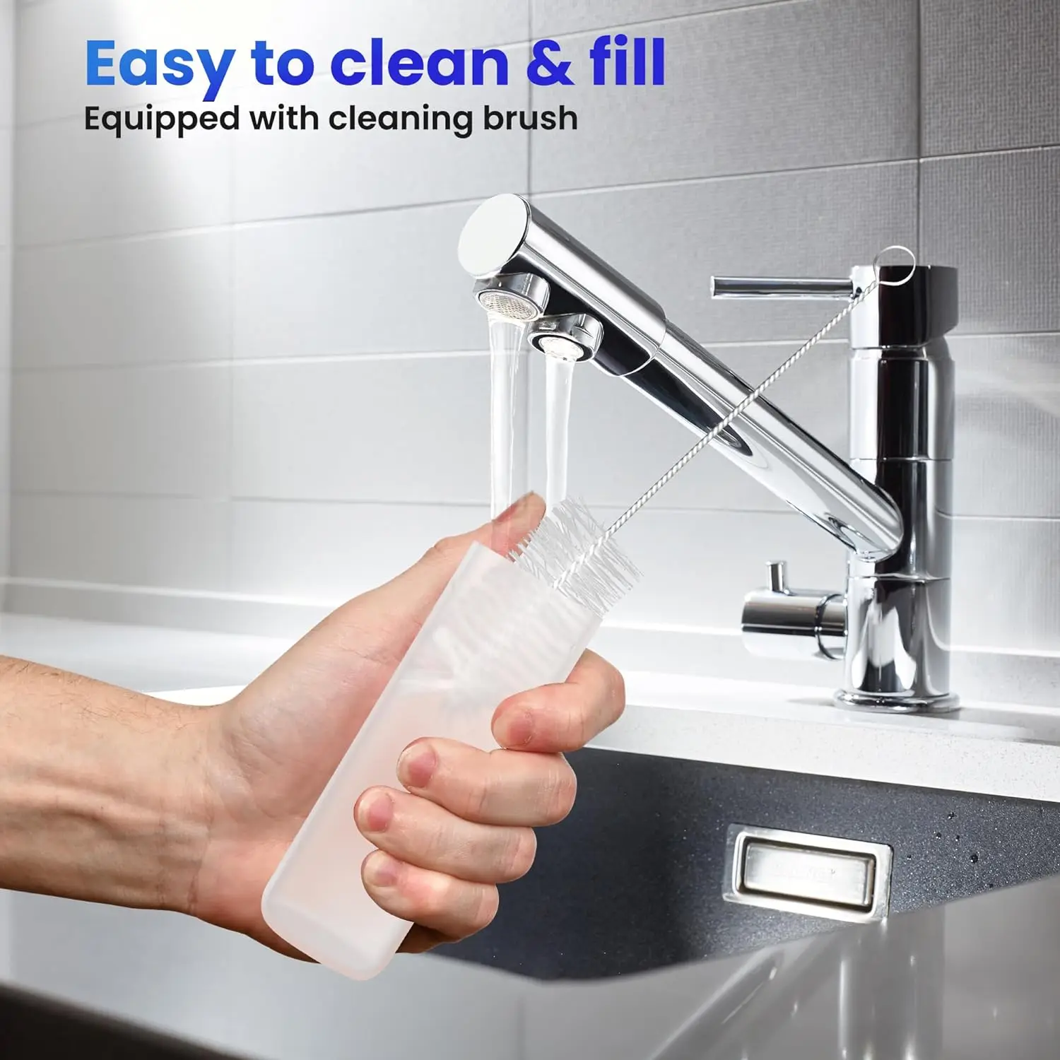 Portable Mini Oral Irrigator Professional Electric Toothbrush & Water Flosser Combo in One