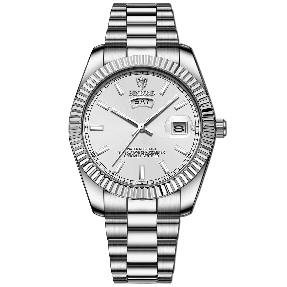 Fashion Golden Tourbillon Black Dial Design Watches Quartz Bulk Wholesale Luxury Men Watch