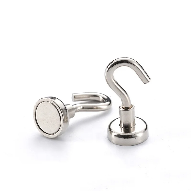 Kitchen Wall  Custom High Quality Permanent Neodymium Pot Magnet Magnetic Hook Pot Cup Magnets