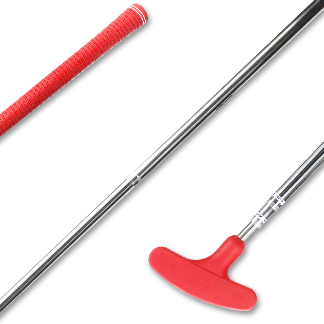 Wholesale Adjustable Golf Putter Red Color Two-Way Double Sides Golf Club Putter for Kids Adult