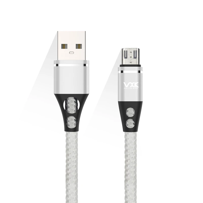 Single side slim right angle pull micro usb cable small retractable micro usb cable