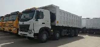 New Howo Dump Truck 8x4 Usedhowo