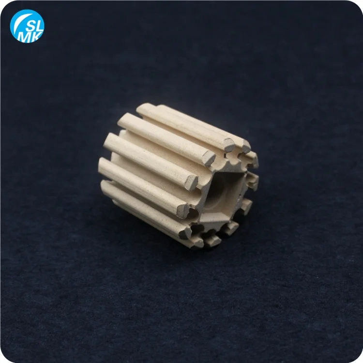 refractory machine parts cordierite ceramic bobbin heater insulators