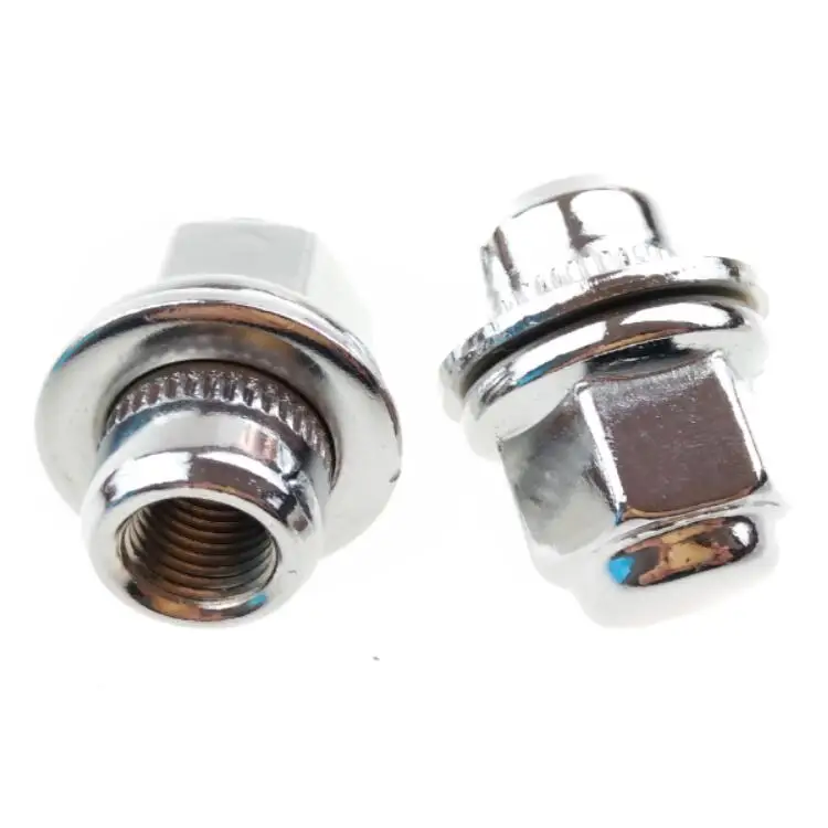 
M14x1.25 Lug Nuts for Auto Chrome Medium Steel Fastener Wheel 