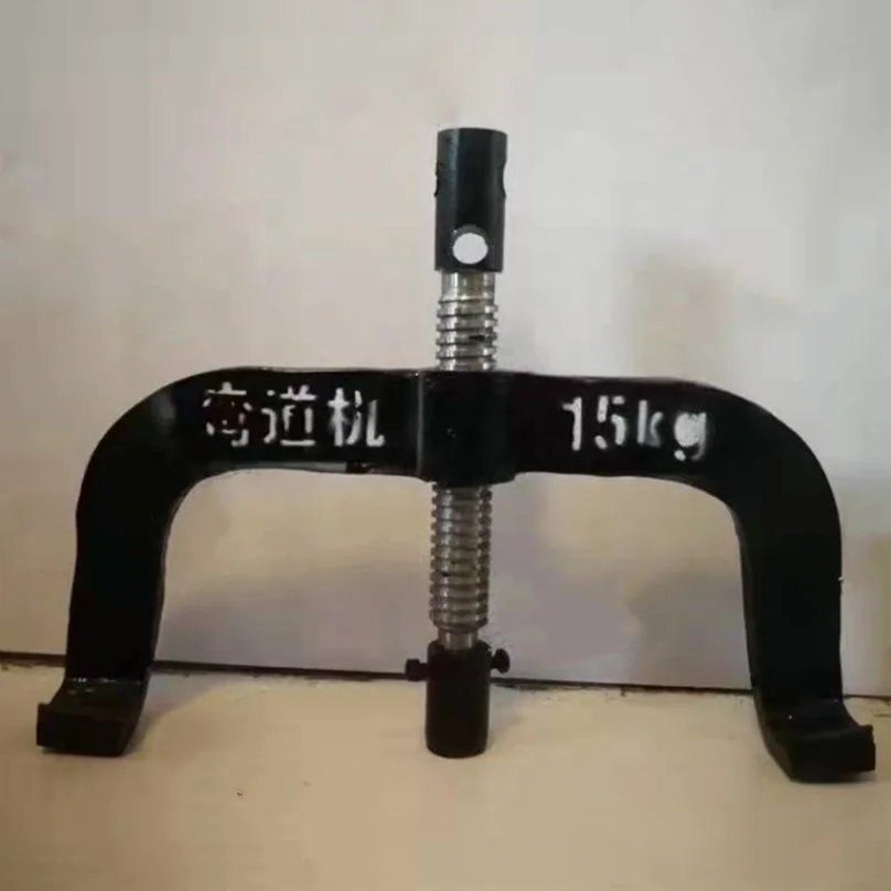 manual rail bender used for 15kg/m light rail mine rail