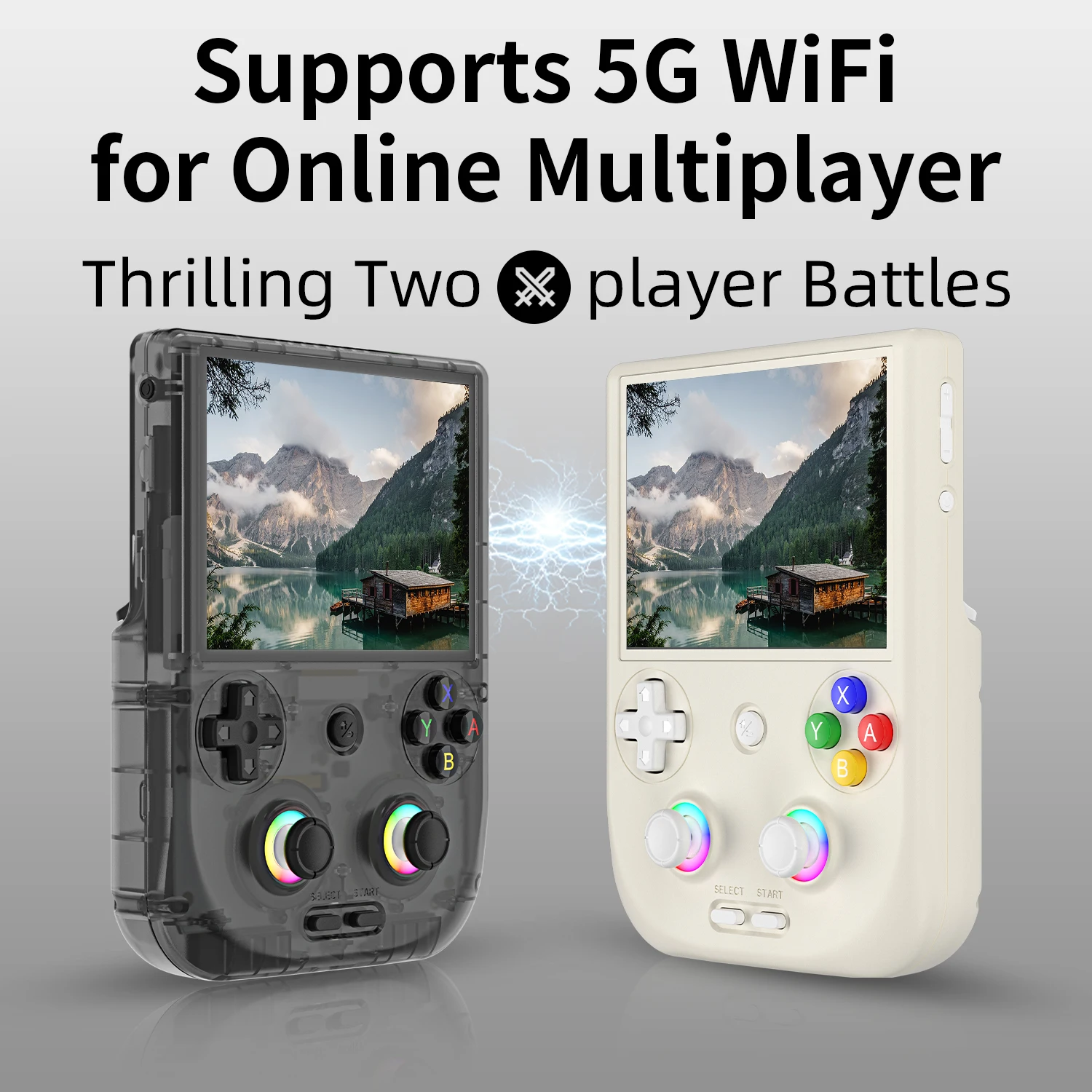 4 Inch IPS Screen 960*720 Retro PSP Game Console T820 Android Portable Arcade Games Player With WIFI & BT Connection RG 406V