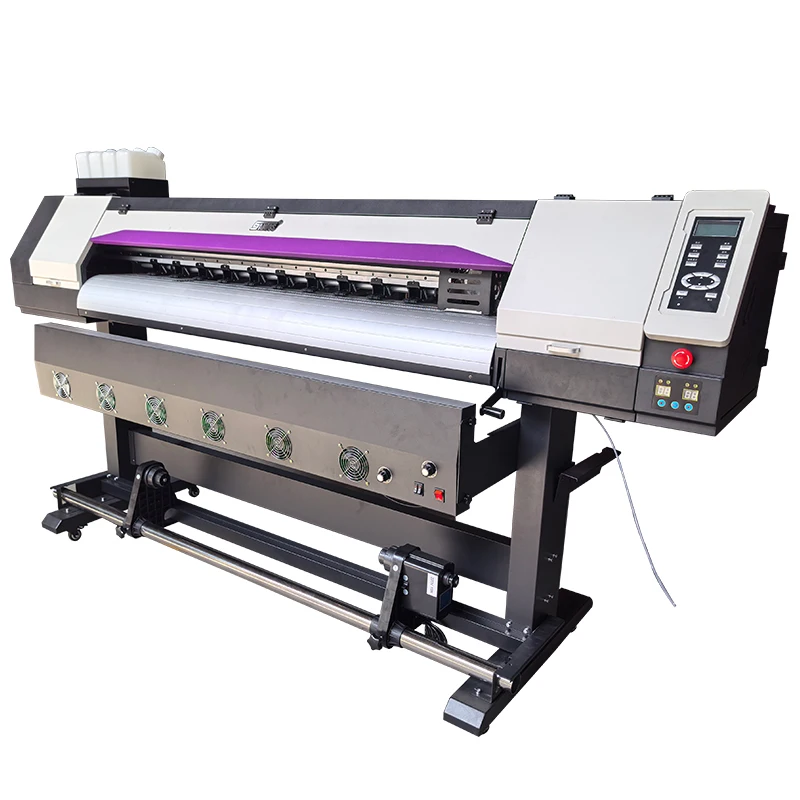 1440dpi 1.6/1.8m indoor roll to roll with XP600 I1600 I3200 printheads large format printer inkjet printing