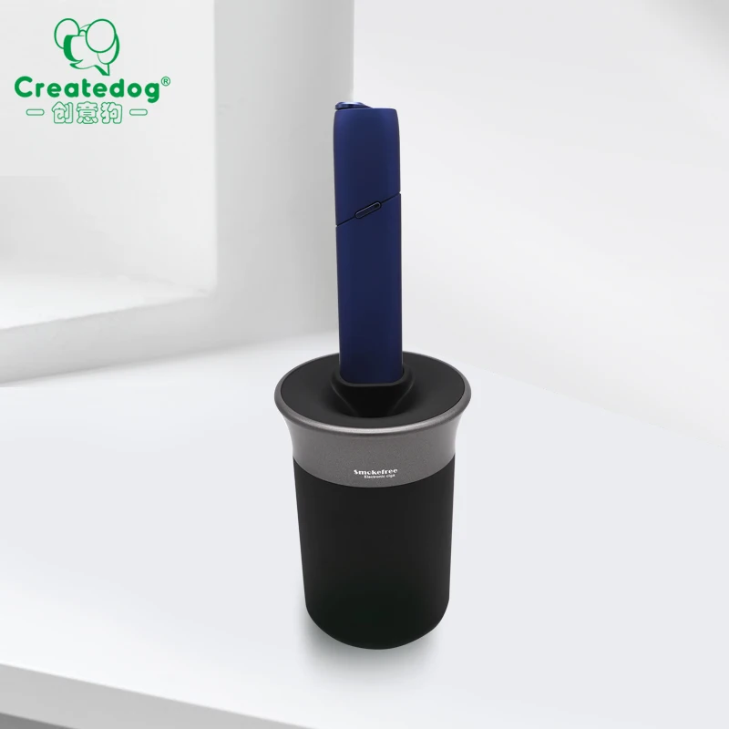 Подгонянный логотип электронная сигарета USB Автомобильное зарядное устройство пепельница использовать для iQOS 3