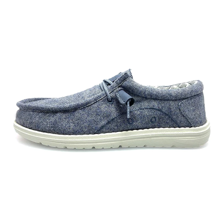 OEM Slip on Luxury Loafers Boys Mens Boat Shoes Casual  Fashion Walking Canvas Trendy Shoes