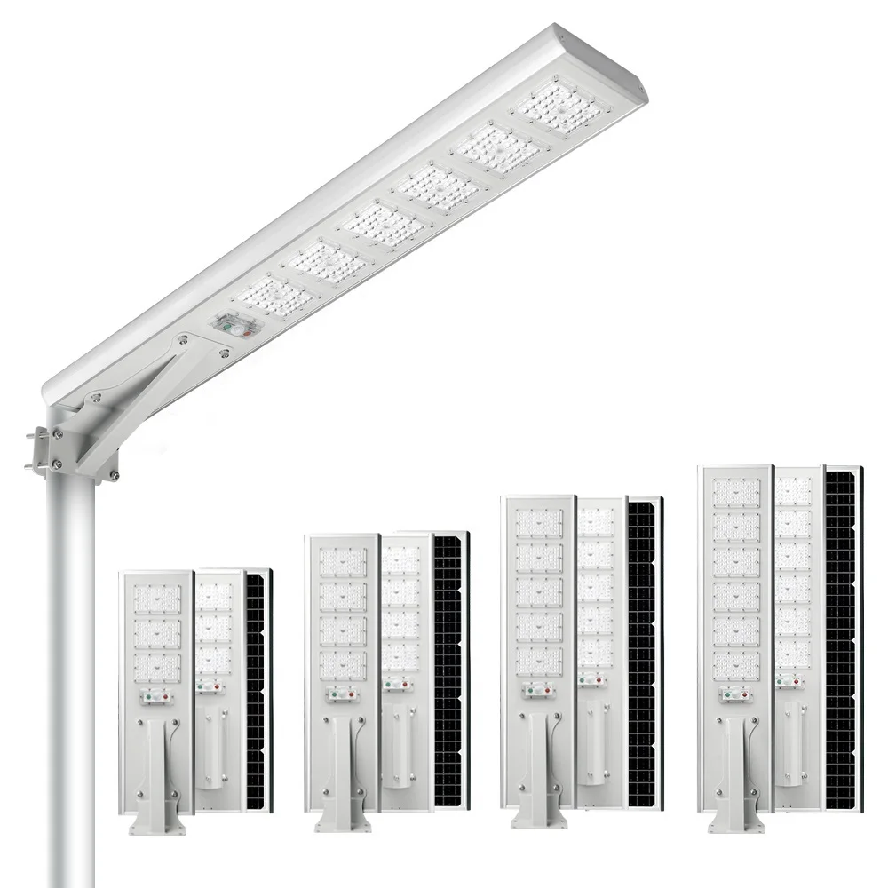 Bosun Ip65 Waterproof Road Streetlight 50w 100w 150w 200w Outdoor Integrated All In One Led Solar Street Light