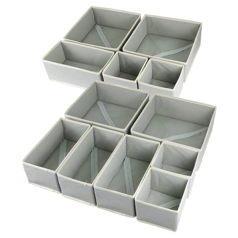 Non Woven Fabrics Desktop Storage Organization Drawer Dividers   Bedroom Clothes Storage Box