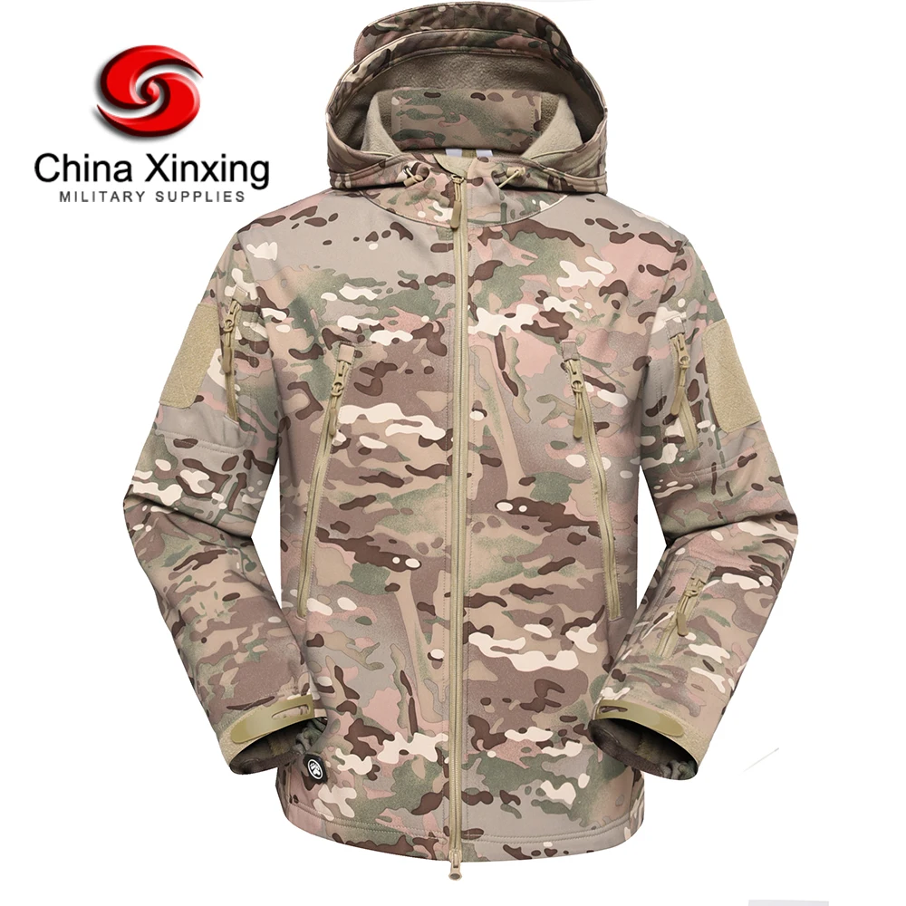 Xinxing Factory CF05 Uniform Outdoor Hiking Camping Coat camouflage Fleece Multicam jacket