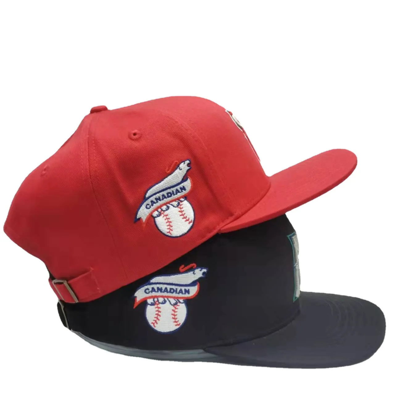 6 Panel Custom logo Snap Back Caps Design Structured Embroidered Snapback Hat Cap for Men