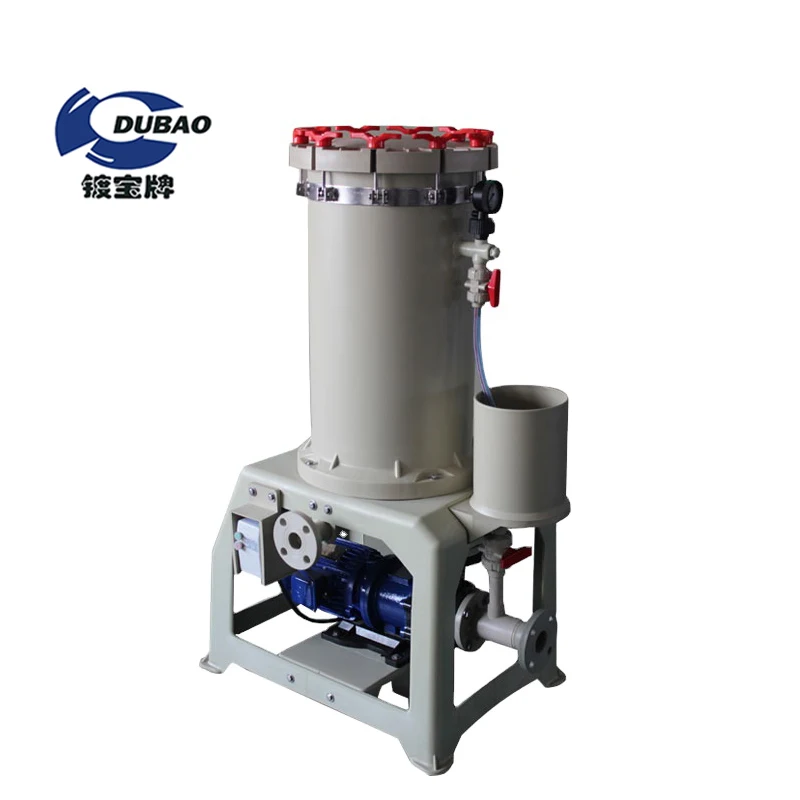 Nickel/Gold/Zinc Plating Plant Using Filtration System Filter Vessel for circulation