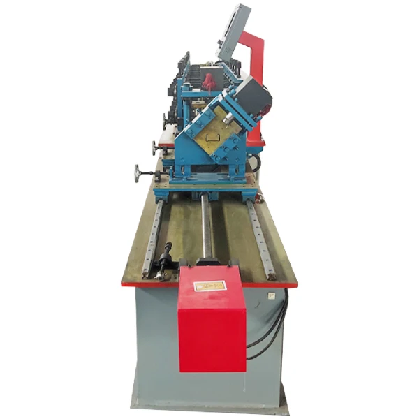 galvanized light gauge steel framing cheaper c profile channel roll forming machine with servo motor