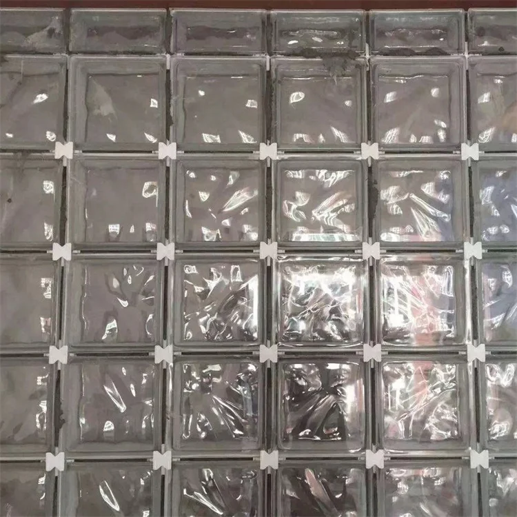 Clear Solid Glass Bricks Tiles Decorative Wall Glass Blocks Manufacturer Glass Brick