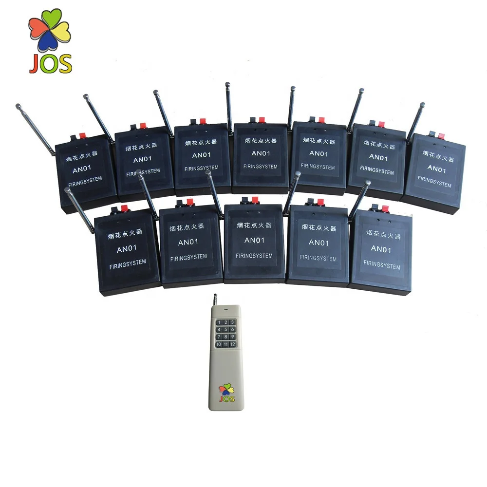 12 кий 150 метровая Взрывная воздушная Дробеструйная Беспроводная дистанционная пожарная система для свадьбы