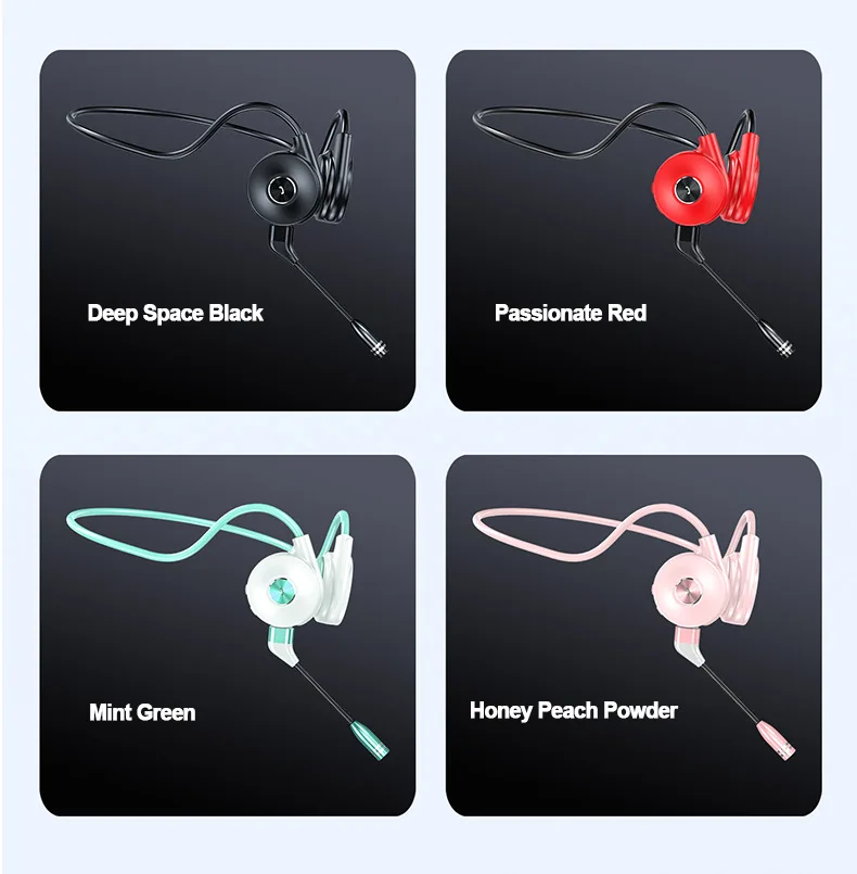 Bt 5.0 Music Call Function Earphone M1 Bone Conduction Headphones Wireless Light Wearable Waterproof Headset - Buy Bone Conduc