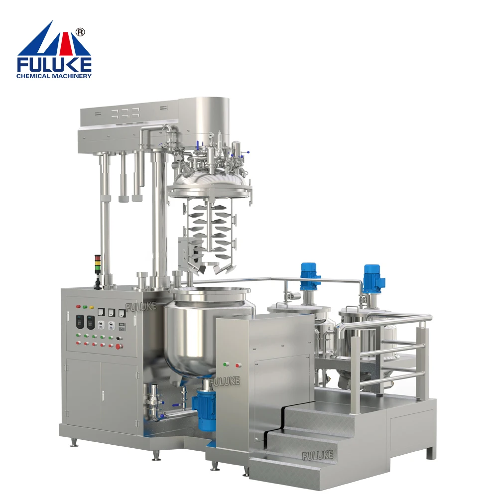 Pizza Saucemaking Machine Pissa Sauce Vacuum Emulsifying Mixer