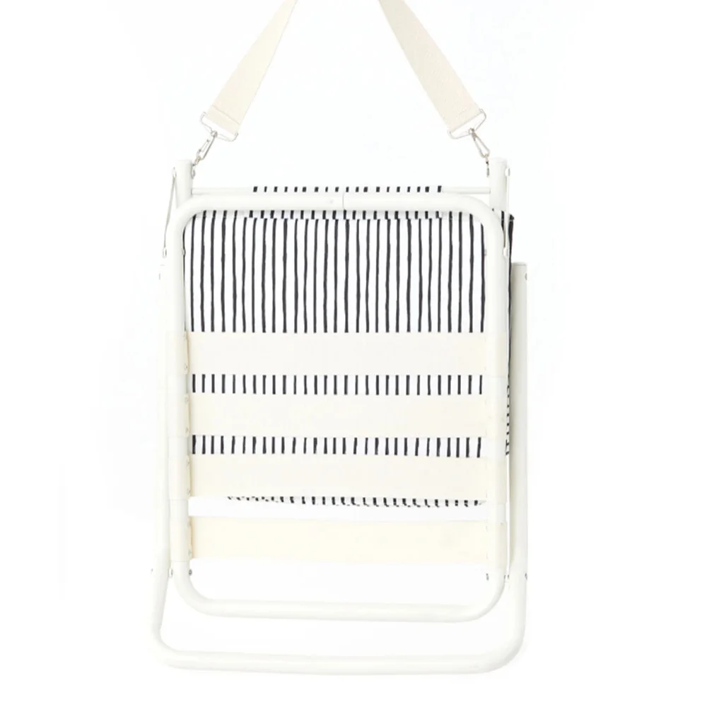 Алюминиевый легкий рюкзак с принтом на заказ, портативный мягкий складной пляжный стул из хлопчатобумажной ткани с подушкой