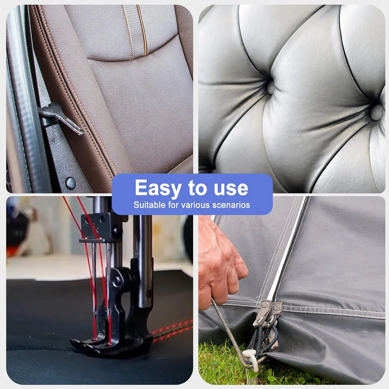 Linha de costura Ticket 40/3 Factory Price B69 High Tenacity Nylon Bonded Thread 3000M Tex70 Nylbond thread #40