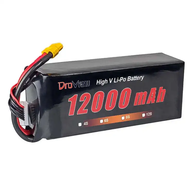 Высоковольтный литий-ионный аккумулятор 6S 22 8 V 12000mAh 30C для Дронов