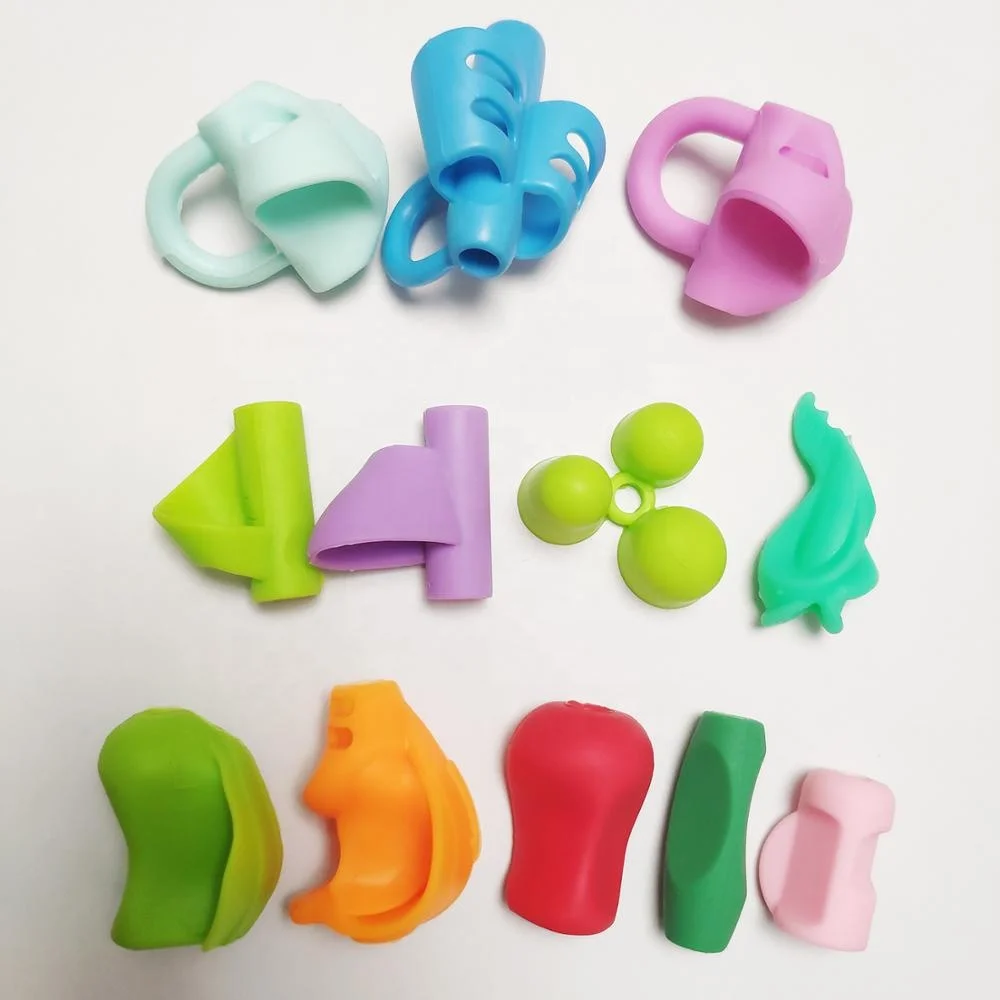 Hollow Shape Writing Posture Correction Device Tool Training Pencil Writing Aid Gripper Kid Preschoolers Writing Silicone Holder
