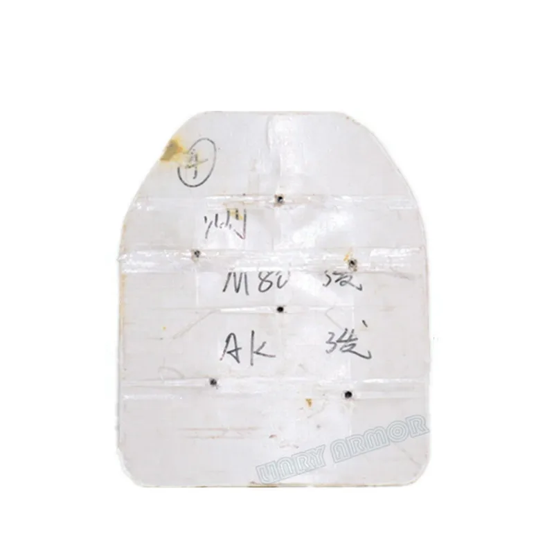 NIJ Level 3 Ballistic PE & Silicon Carbide Composite Bulletproof Rifle Plate