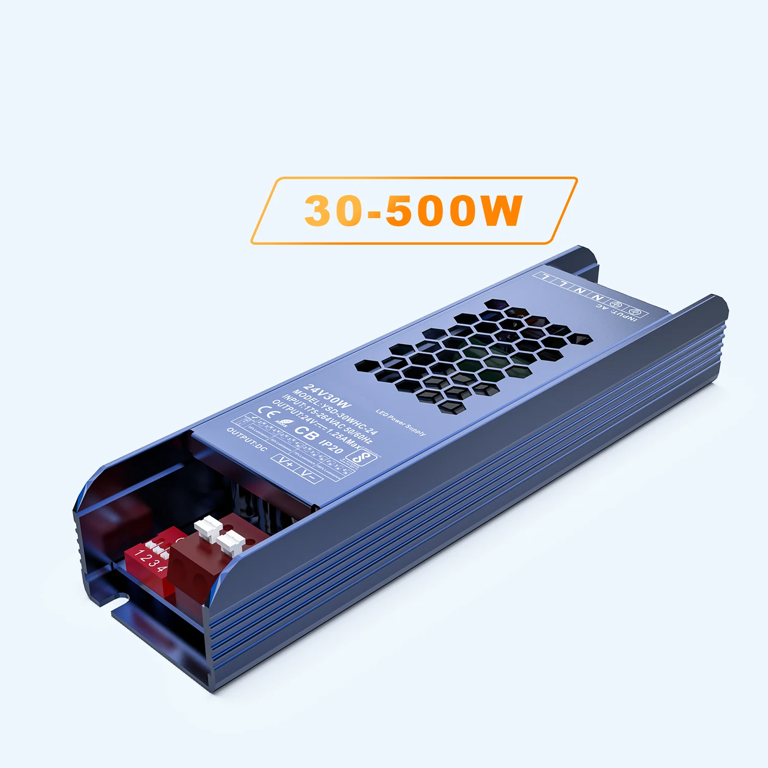 Constant voltage led driver 12v 24v ac to dc 30w 60w 100w 150w 200w 300w 400w SMPS power suppliers led transformer for strip
