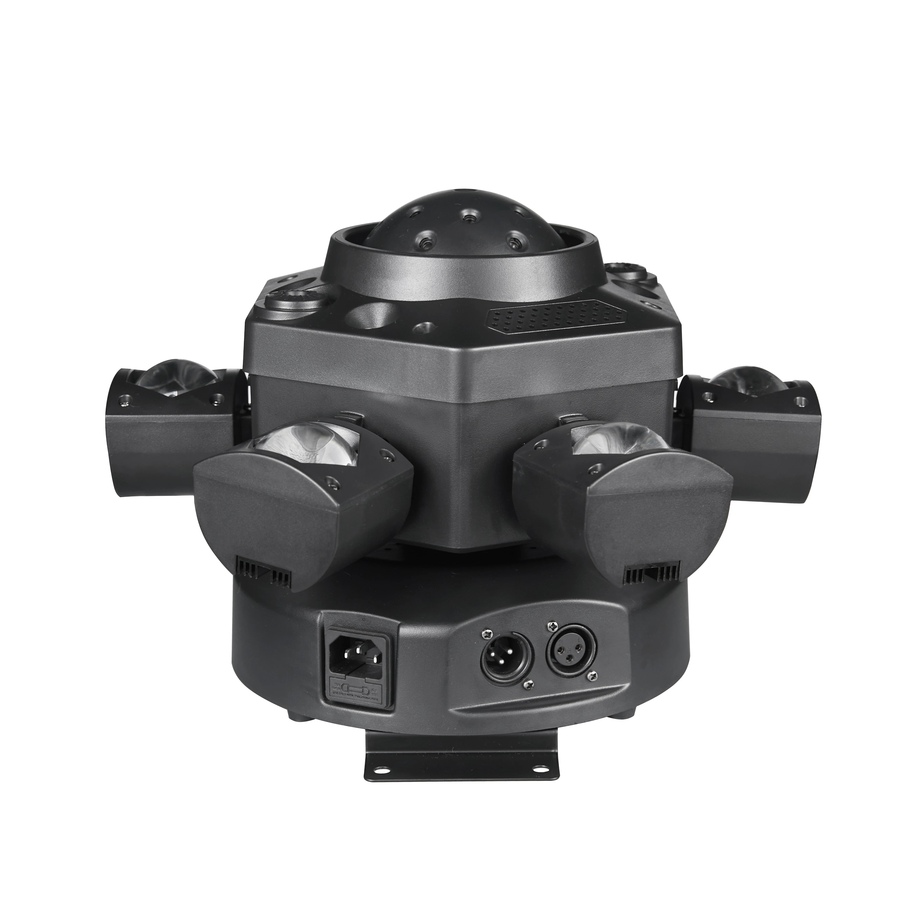 New Arrival LED 6 Armed Mini Moving Head Beam Laser Magical Ball Golden Light Strobe Effect  Disco Stage Lighting