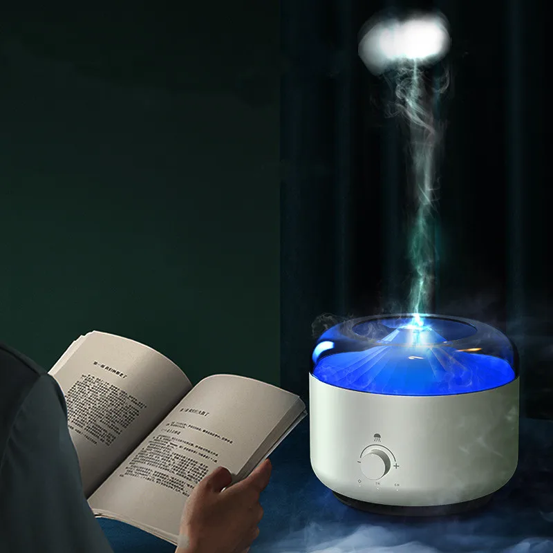 2022 New Jellyfish Humidifier 1.3L Essential Oil Aroma H2O Air Humidifier Home Ultrasonic Jellyfish Humidifiers