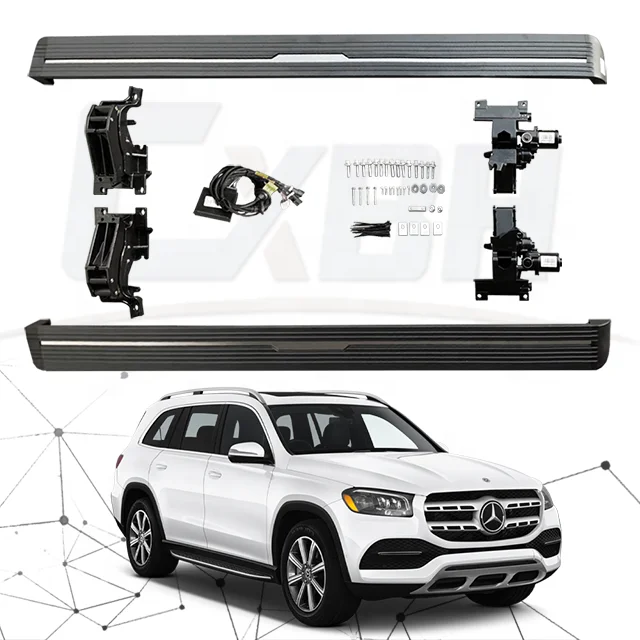 Foot step stool pool ladder step pedal electric car for Mercedes Benz GLS