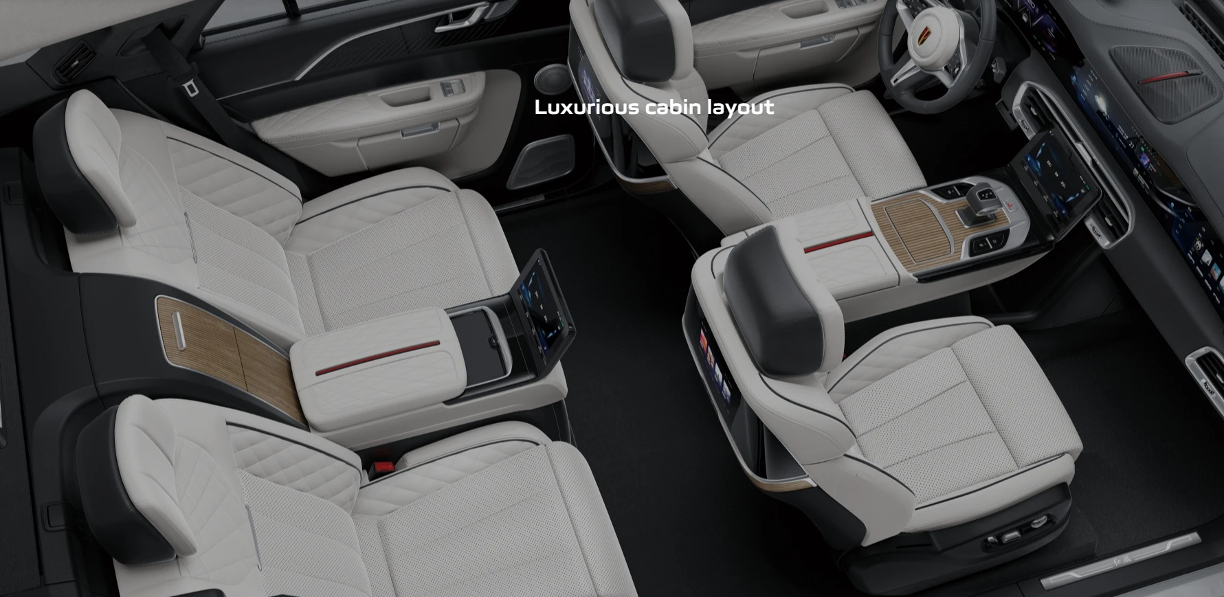 Red Flag E-HS9 Commercial vehicle long range strong power hot sale product