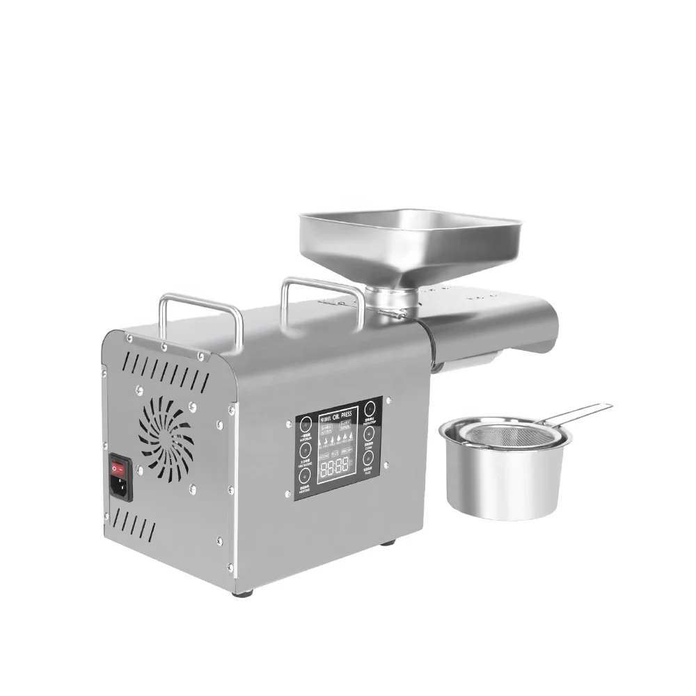 K28 5~8kg/hr Household Mini screw sunflower seed oil press expeller extract machine