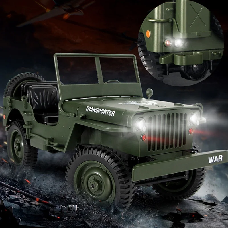 CY-D844  1:10 2.4G 4WD RC military jeeps truck