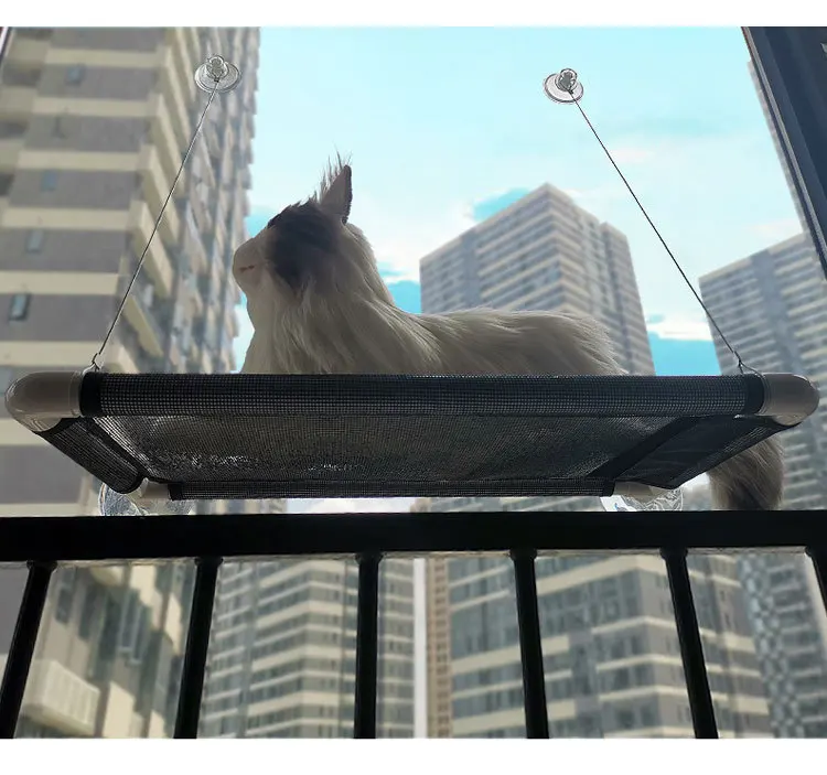 New Fashion Safety Suction Waterproof PVC Mesh Mat Cat Window Swing Bed Hammock