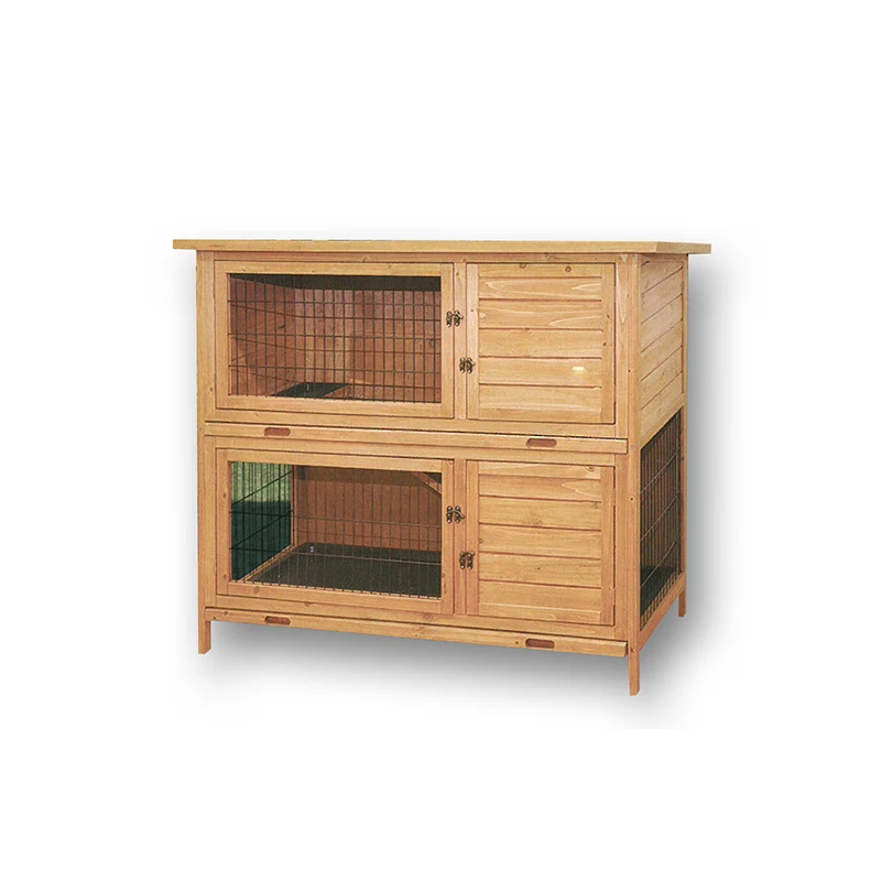 Garden Wooden Pet Rabbit hutch Small Animal cage wooden Pet House