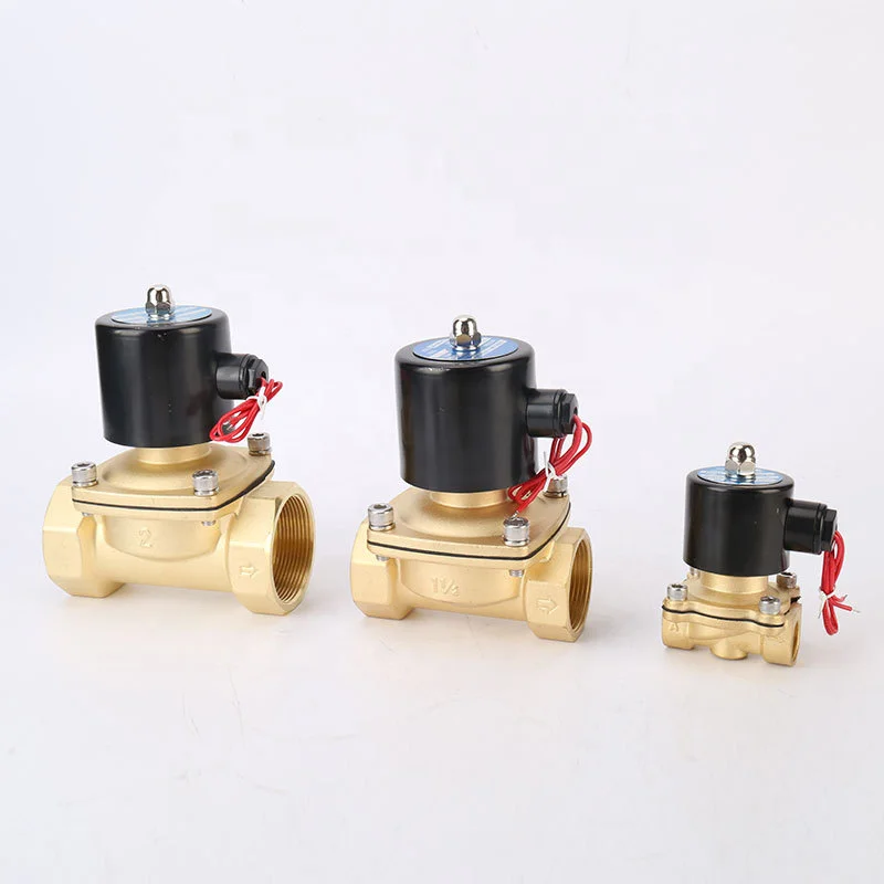 Solenoid valve normally closed wire solenoid valve