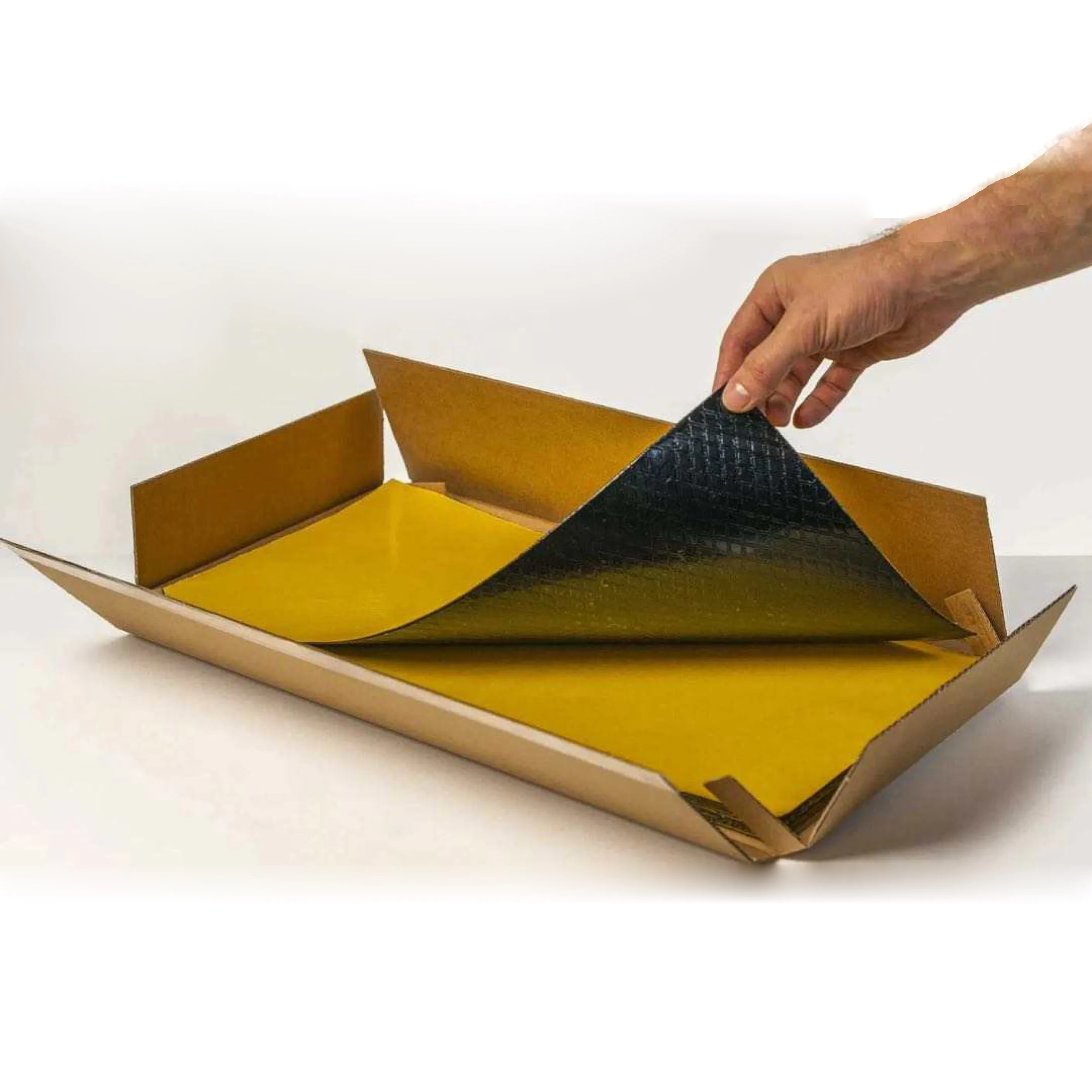 Keyrone black 2.5mmx60cmx80cm Soundproof Deadening for suv car mobile insulation