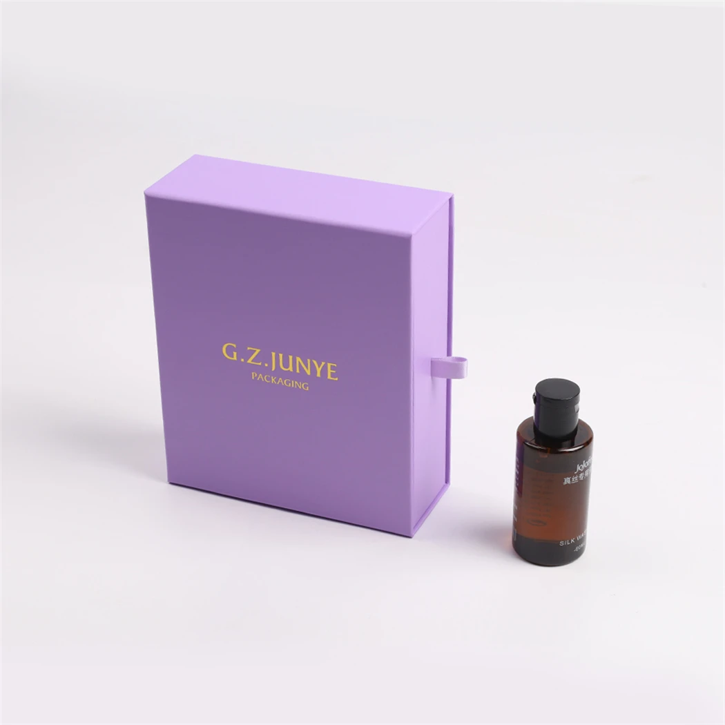 New arrival luxury drawer bottle stickers pvc cakes handle style easy open rings sticker cable custom packaging gifts paper box